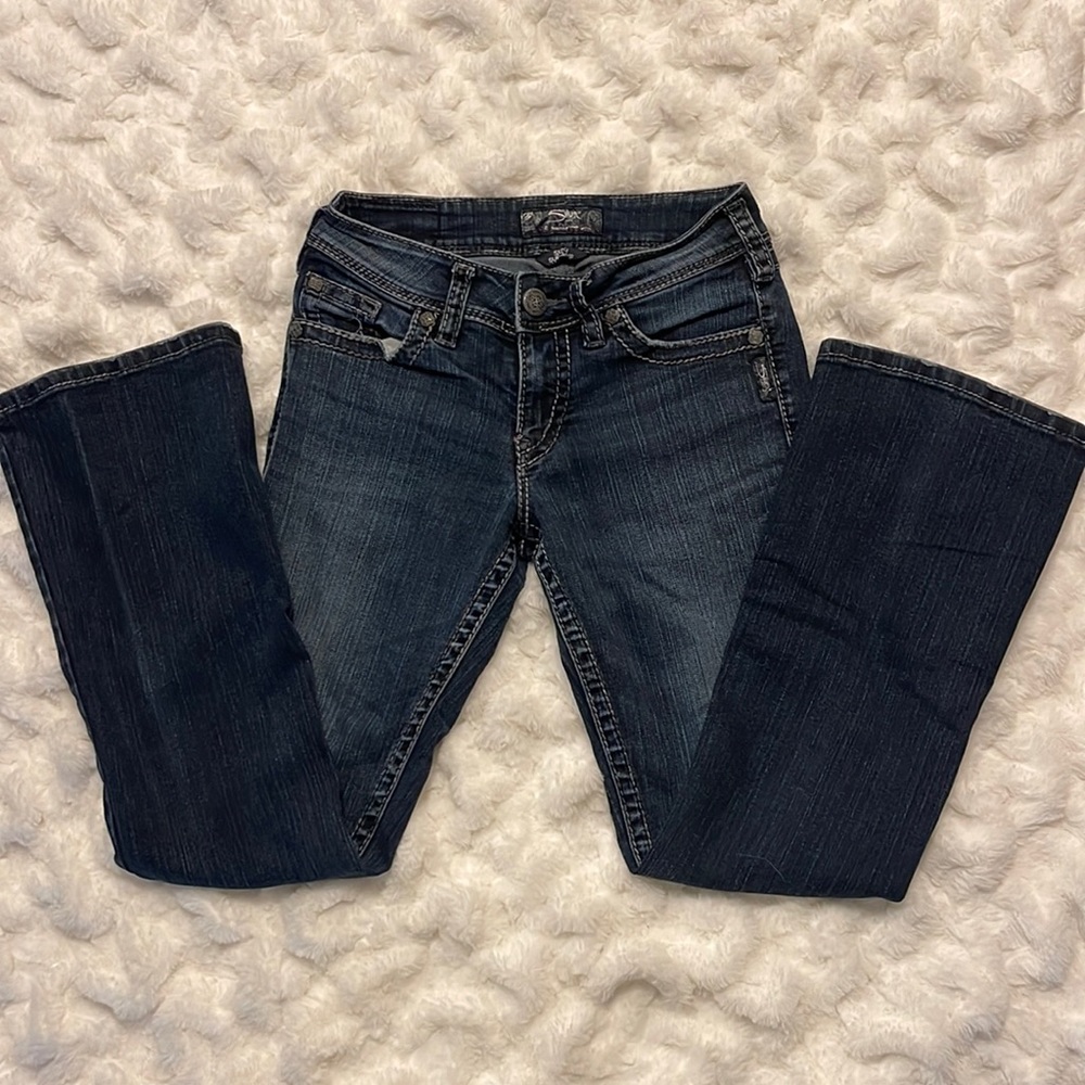 Suki Silver Jeans size 26/L30